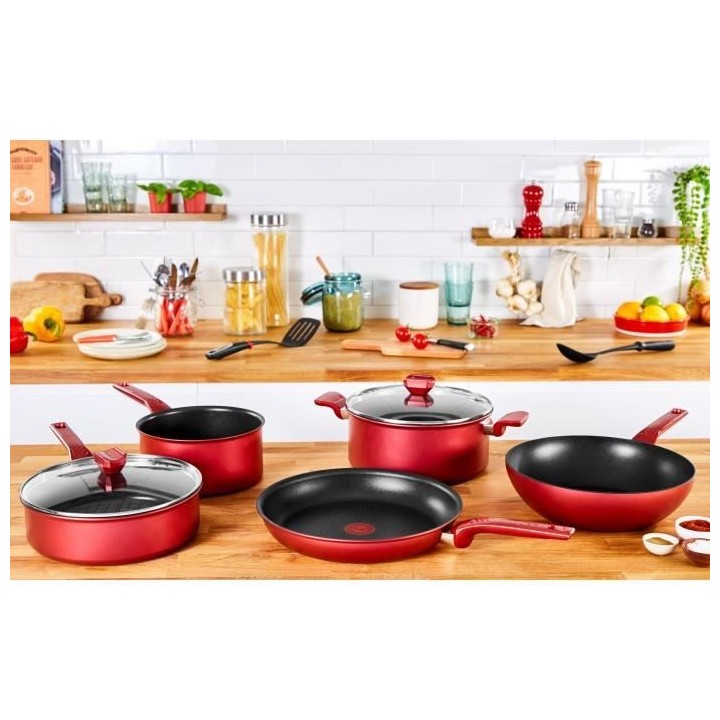 TEFAL G2730602 DAILY CHEF Poele 28cm, Induction, Résistante, Antiadh