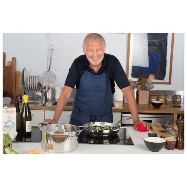 Tefal H8222823 Pierre Gagnaire Casserole inox 16 cm tous feux dont ind