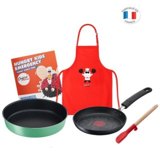 CHEFCLUB BY TEFAL E5119002 Urgence enfants affamés : Poele a crepe, M