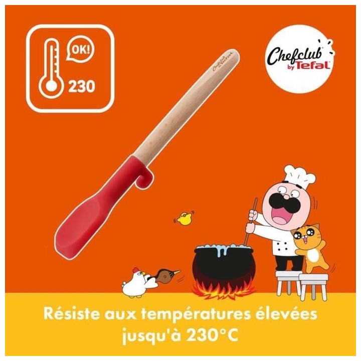 CHEFCLUB BY TEFAL E5119002 Urgence enfants affamés : Poele a crepe, M