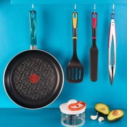 CHEFCLUB BY TEFAL G805S304 Food & The Gang :Poele 24cm + Hachoir manuel 5sec 500ml + Plaque a pizza 34cm +livret recettes.