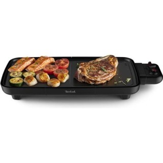 TEFAL CB642810 Plancha électrique Booster, Chauffe rapide, Deux zones