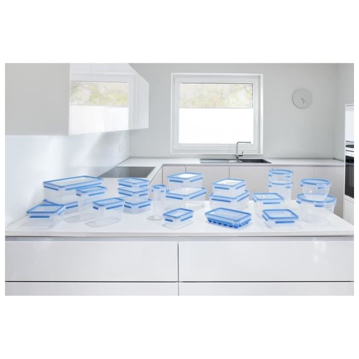 TEFAL K3028912 MASTERSEAL FRESH Lot de 3 boîtes de conservation alime