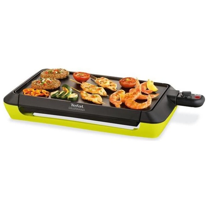 TEFAL CB660301 Colormania Plancha électrique, Puissance 2000 W, Therm