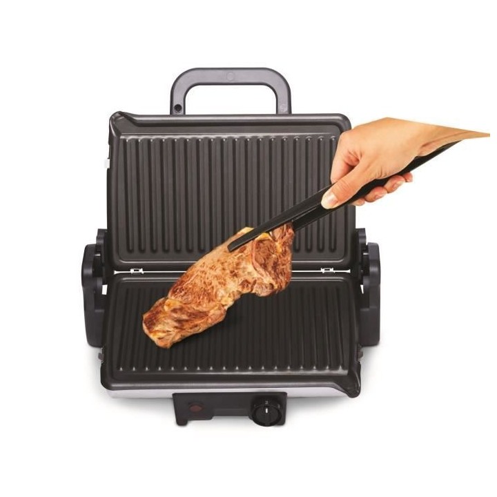 TEFAL GC205012 Grille-viande électrique Minute Grill - Inox