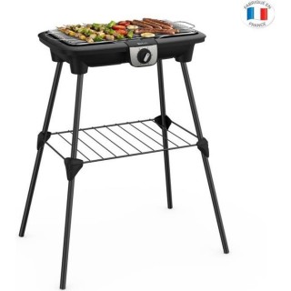 Tefal BG921812 EasyGrill XXL Barbecue électrique sur pieds, Large sur