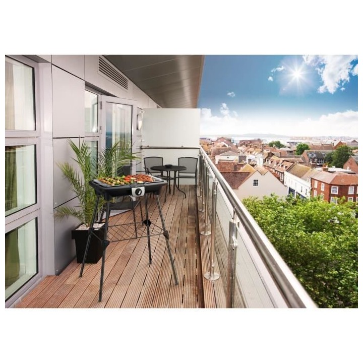 Tefal BG921812 EasyGrill XXL Barbecue électrique sur pieds, Large sur