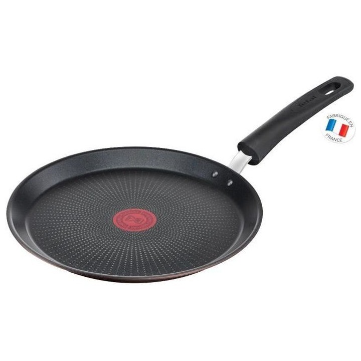 TEFAL G2543802 Poele a crepe 25 cm ECO-RESPECT - antiadhésive - Tous