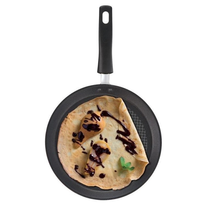 TEFAL G2543802 Poele a crepe 25 cm ECO-RESPECT - antiadhésive - Tous