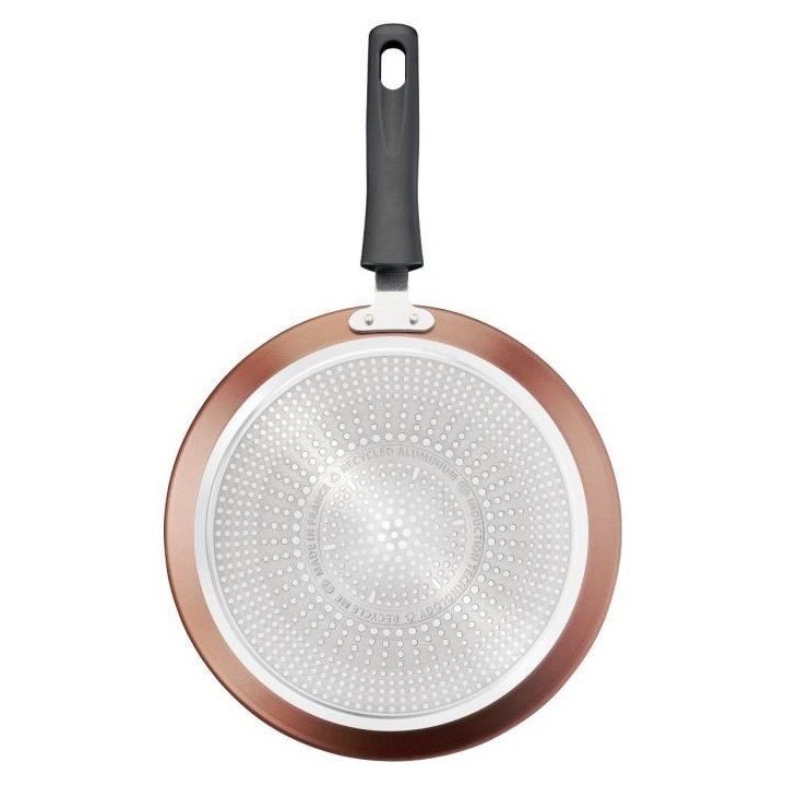 TEFAL G2543802 Poele a crepe 25 cm ECO-RESPECT - antiadhésive - Tous