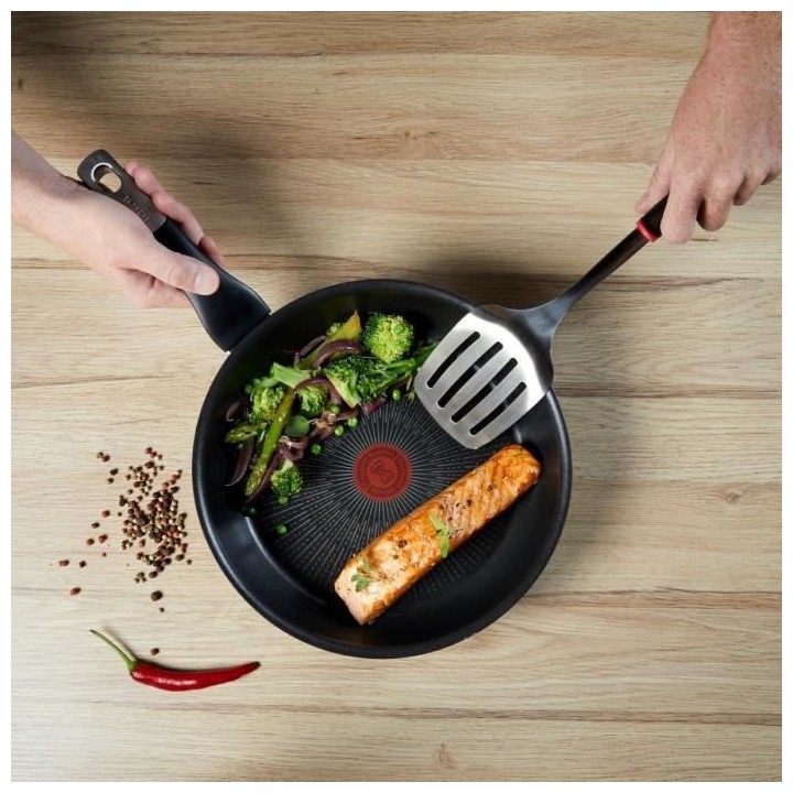 TEFAL G2550602 Poele 28 cm UNLIMITED - Tous feux dont induction - Fabr