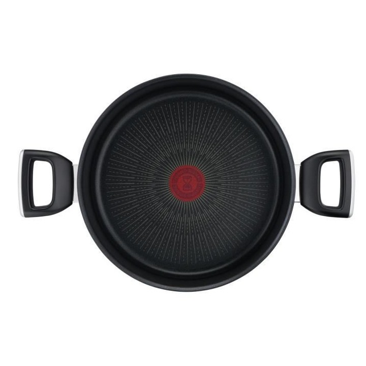 TEFAL G2554602 UNLIMITED Faitout 24 cm (5 L) + couvercle verre
