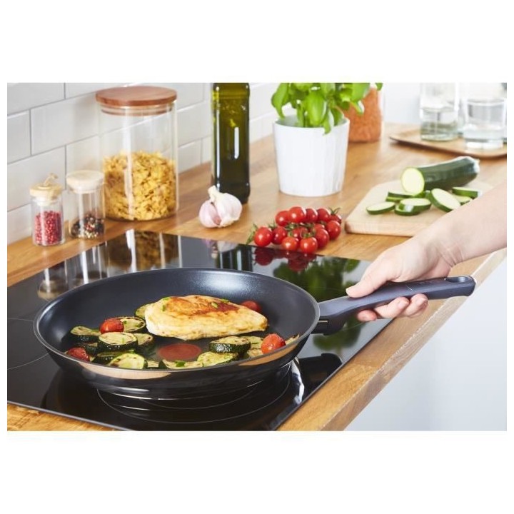 TEFAL G713SB45 Daily Cook Set 11 pieces INOX : Casserole 16 cm + Faito