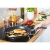 TEFAL G713SB45 Daily Cook Set 11 pieces INOX : Casserole 16 cm + Faitouts 20 et 24 cm avec couvercles + Poele 28 cm + 5 ustensil