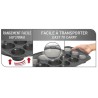 TEFAL J4174714 CRISPYBAKE Moule 9 muffins silicone rétractable 30X29 cm