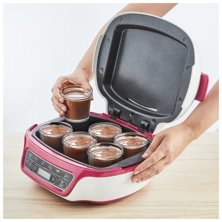 TEFAL KD812110 Cake Factory Délices Silver Appareil a gâteau, 5 prog