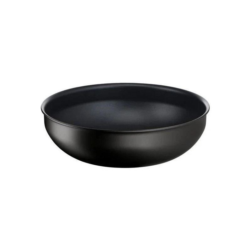 TEFAL L3971902 Ingenio Eco Resist Poele wok 28 cm poignée non incluse, antiadhésif, fabriqué en France, tous feux dont induct