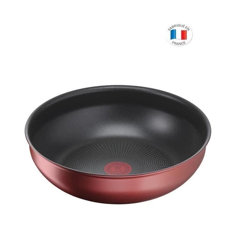 TEFAL L3987702 INGENIO DAILY CHEF Wok 26 cm antiadhésive, tous feux dont induction