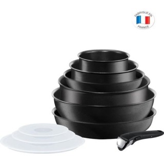 TEFAL L6549302 Ingenio Performance Batterie de cuisine 10 p, Induction