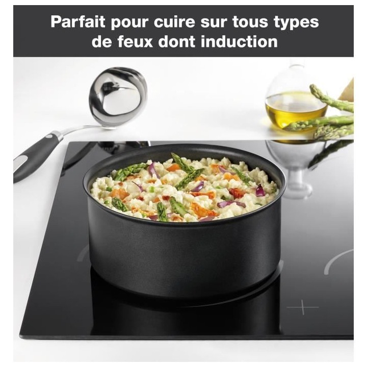 TEFAL L6549302 Ingenio Performance Batterie de cuisine 10 p, Induction