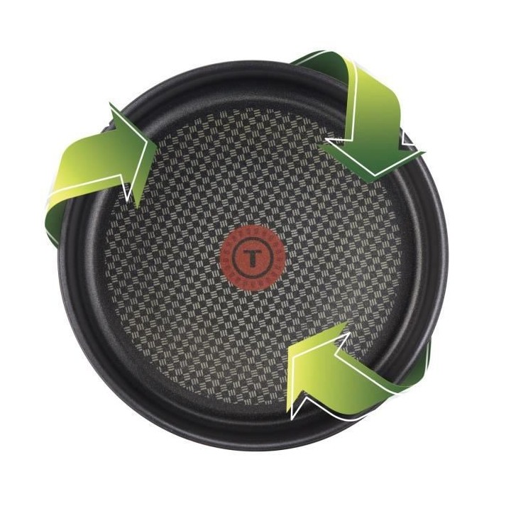 TEFAL L6753503 Sauteuse 24 cm INGENIO ECO-RESPECT - Tous feux dont ind