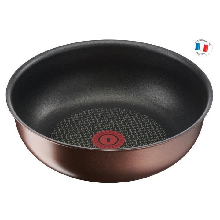 TEFAL L6757703 Poele wok 26 cm INGENIO ECO-RESPECT - Tous feux dont in