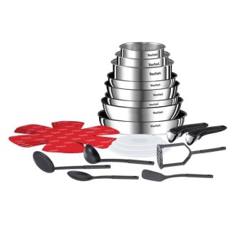 TEFAL L925SM14 Ingenio Emotion Batterie de cuisine 22 p, Induction, Fo