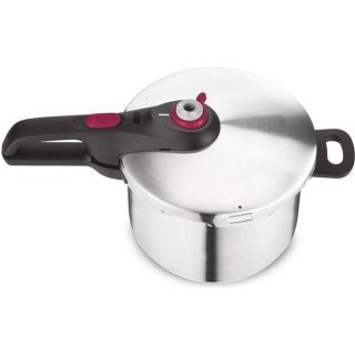 TEFAL P2530700 Astucio Cocotte-minute 6 L, Autocuiseur Inox, 4/6 perso