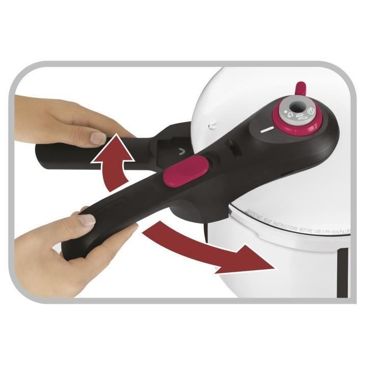 TEFAL P2530700 Astucio Cocotte-minute 6 L, Autocuiseur Inox, 4/6 perso