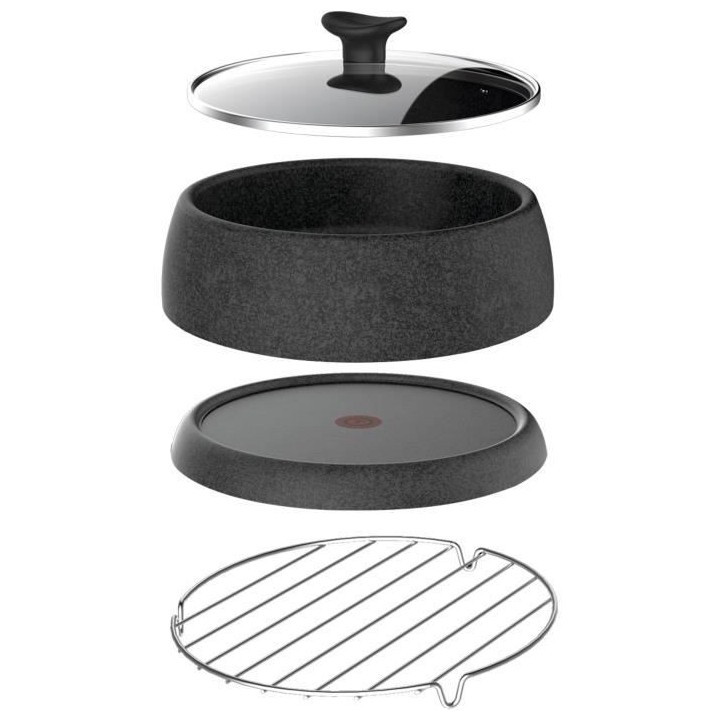 TEFAL RE12C812 Cheese'N'Co Appareil a Raclette, Fondue, Tartiflette, C