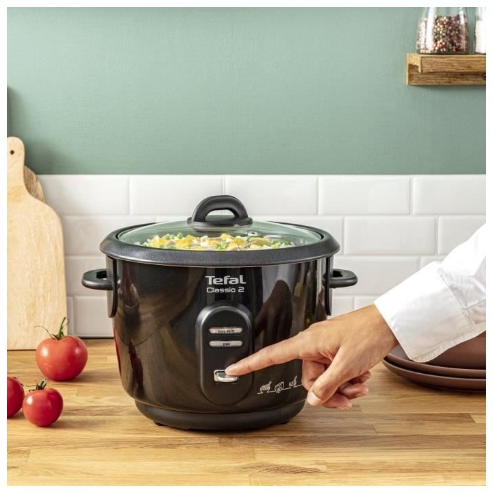 TEFAL RK102811 Classic 2 Cuiseur a Riz 1L - Cuve anti adhésive Arret