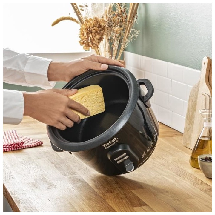 TEFAL RK102811 Classic 2 Cuiseur a Riz 1L - Cuve anti adhésive Arret