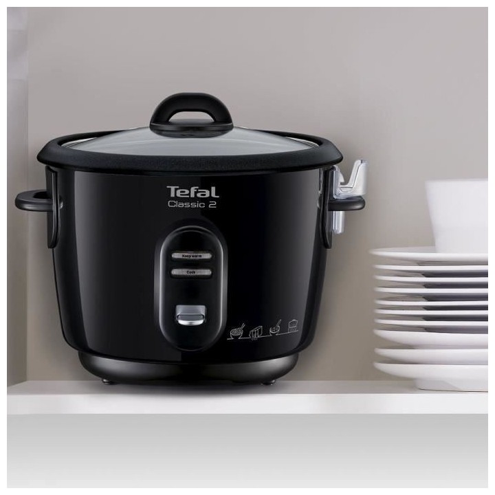 TEFAL RK102811 Classic 2 Cuiseur a Riz 1L - Cuve anti adhésive Arret