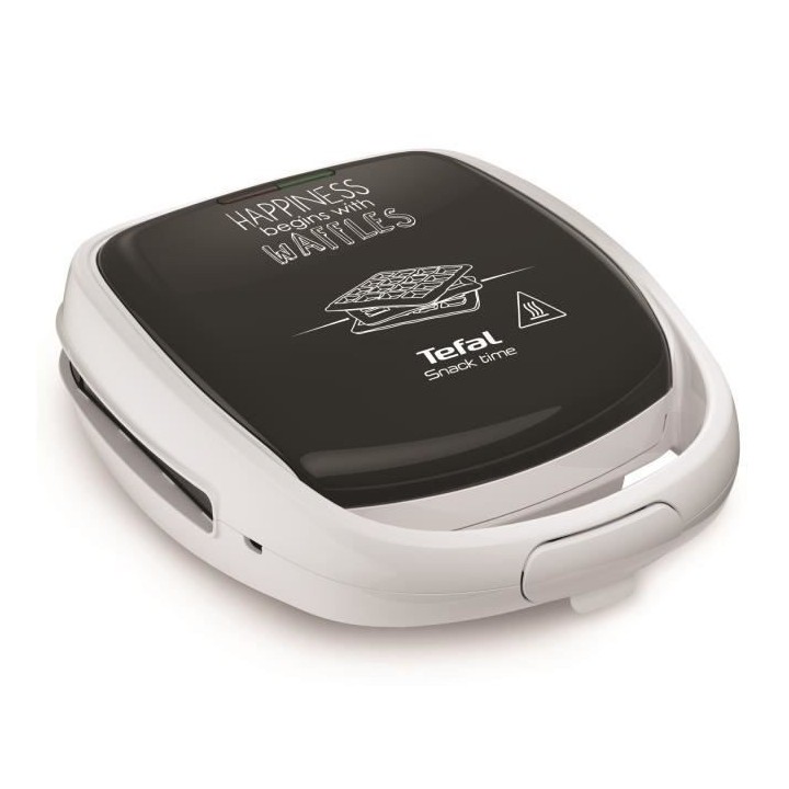 TEFAL SW341112 Snack Time Happiness Croque gaufre, Jeux de plaque incl