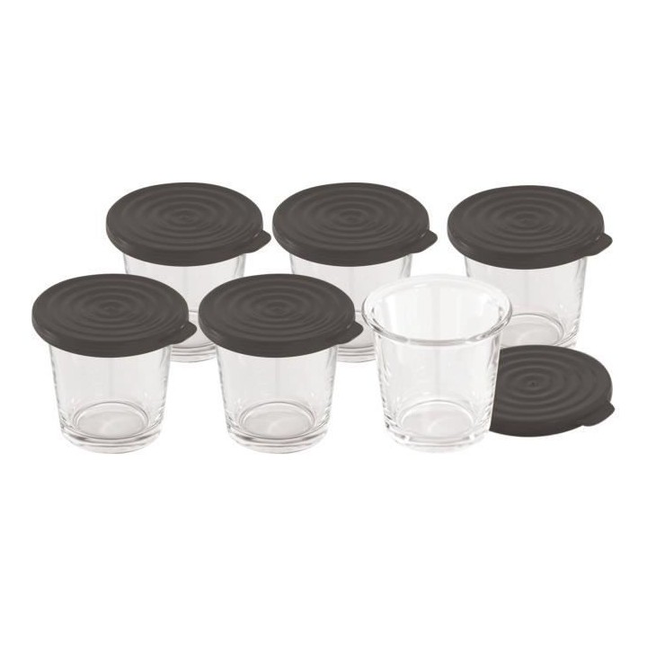 MOULINEX Lot de 6 Verrines - Cookeo - XA606000