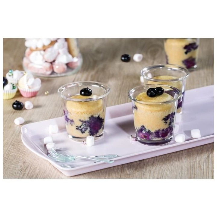 MOULINEX Lot de 6 Verrines - Cookeo - XA606000