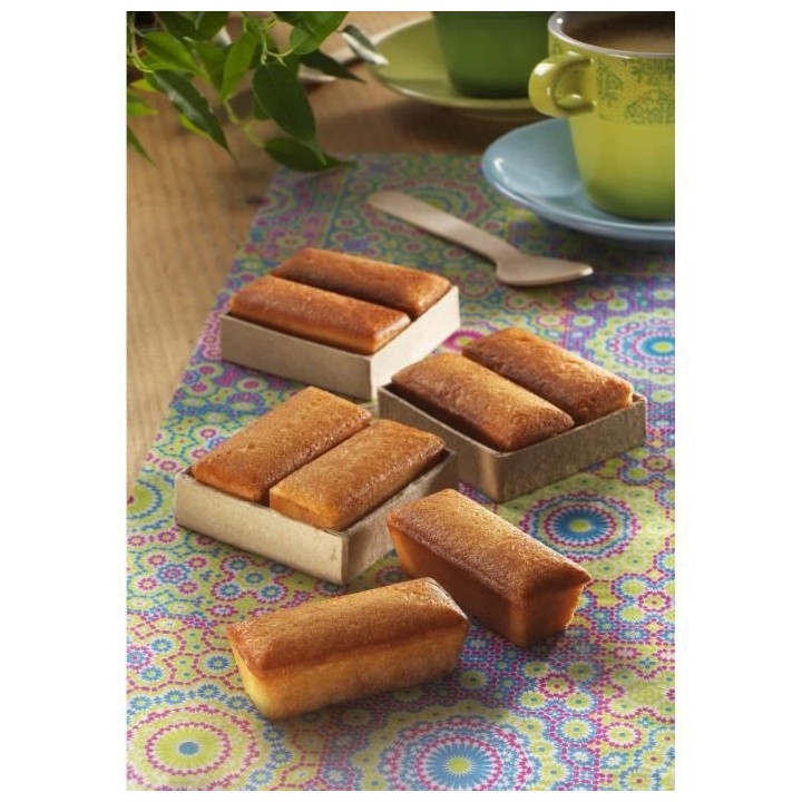 TEFAL Lot de 2 Plaques Mini Lingot - Snack Collection - XA801312