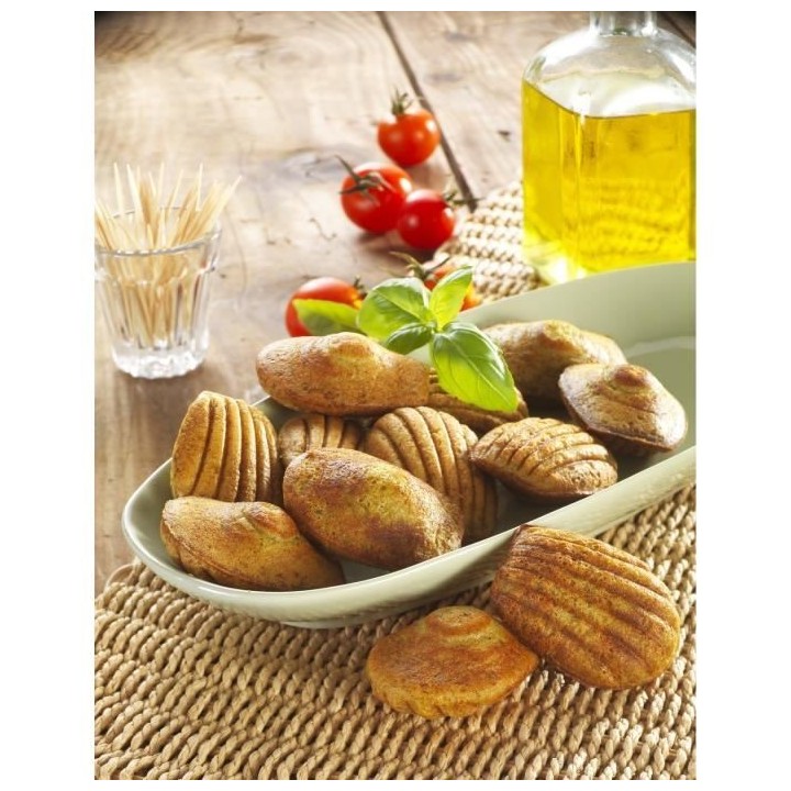 TEFAL Lot de 2 Plaques Mini Madeleines - Snack Collection - XA801512