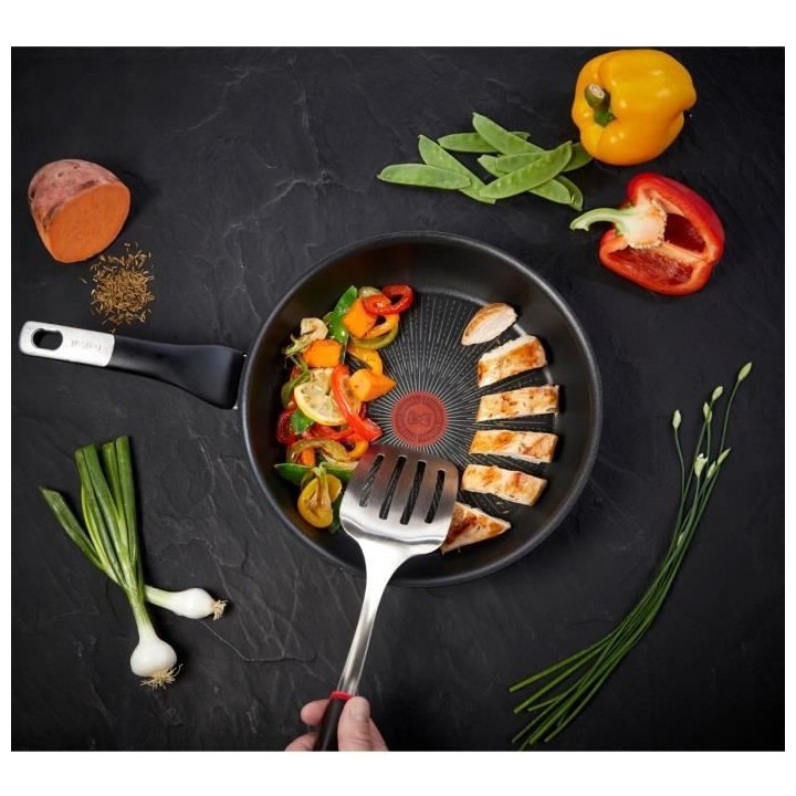 TEFAL YY4389FA Lot 2 poeles 24/28 cm UNLIMITED - Antiadhésive - Tous
