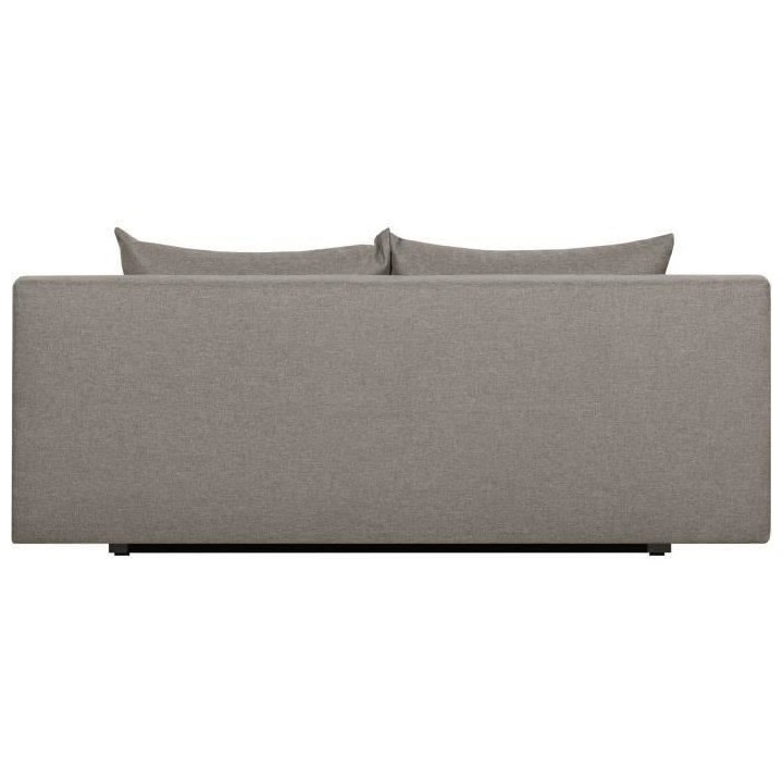 TEIJO Banquette convertible 3 places avec coffre de rangement - Tissu