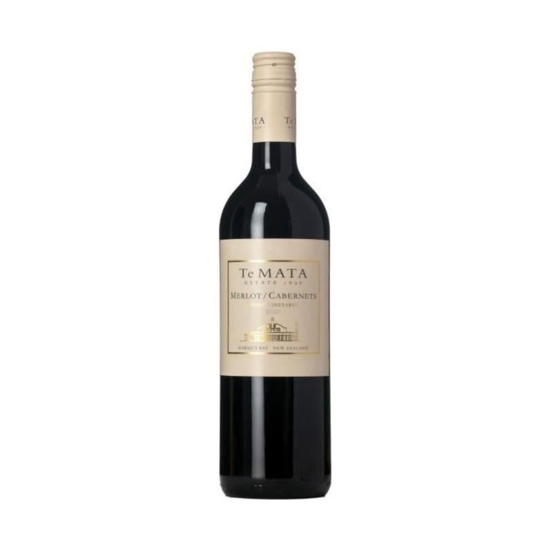 Te Mata Estate 2016 Merlot Cabernet - Vin rouge de Nouvelle-Zélande