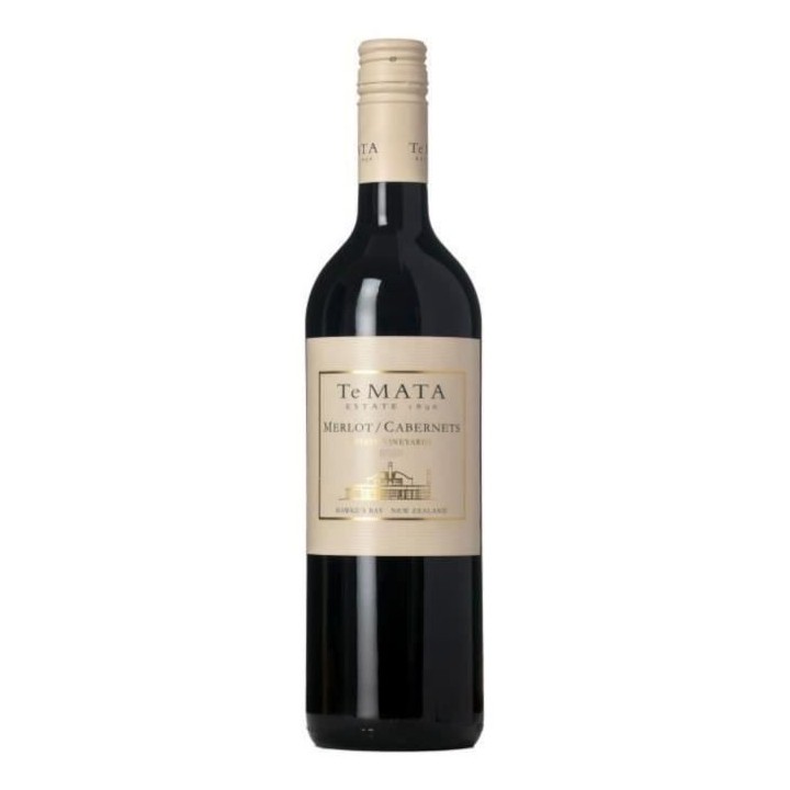 Te Mata Estate 2016 Merlot Cabernet - Vin rouge de Nouvelle-Zélande