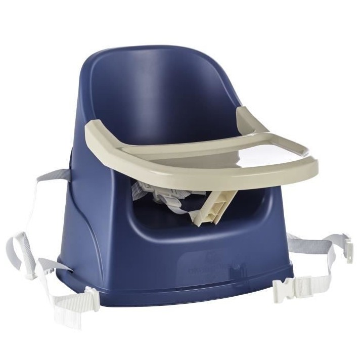 Thermobaby Chaise haute évolutive YOUPLA Bleu océan - Fabriquée en