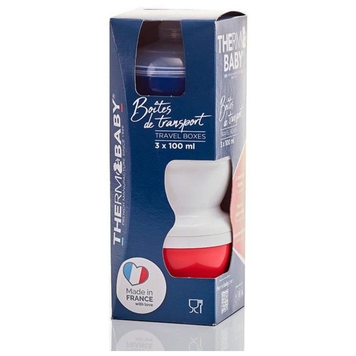 THERMOBABY BOITE TRANSPORT DE LAIT TRICOLORE
