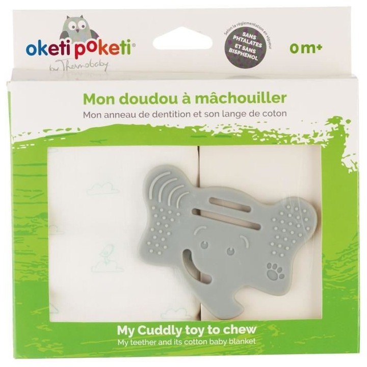 OKETI POKETI DOUDOU A MACHOUILLER : ANNEAU DE DENTITION + LANGE