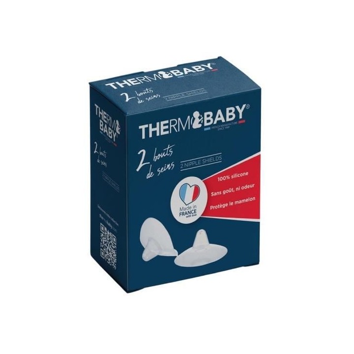 THERMOBABY 2 PROTEGES SEINS EN SILICONE