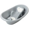 THERMOBABY Pack baignoire VASCO 5 en 1 Gris charme - Fabriqué en France