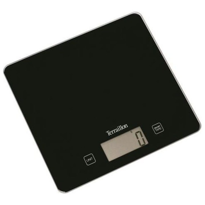TERRAILLON T1040 Balance de cuisine - Noir