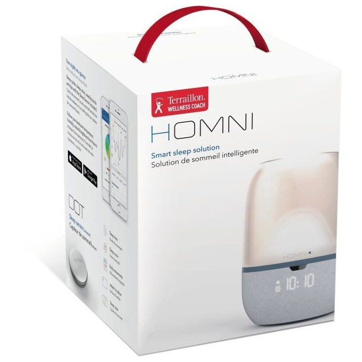 TERRAILLON Lampe HOMNI aide au sommeil connectée - Référence 14354