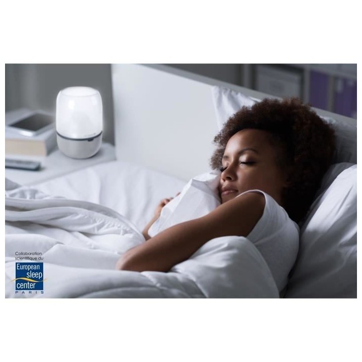 TERRAILLON Lampe HOMNI aide au sommeil connectée - Référence 14354
